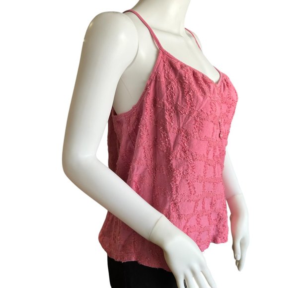 Anthropologie Pink Tank Top Size M - Picture 6 of 6